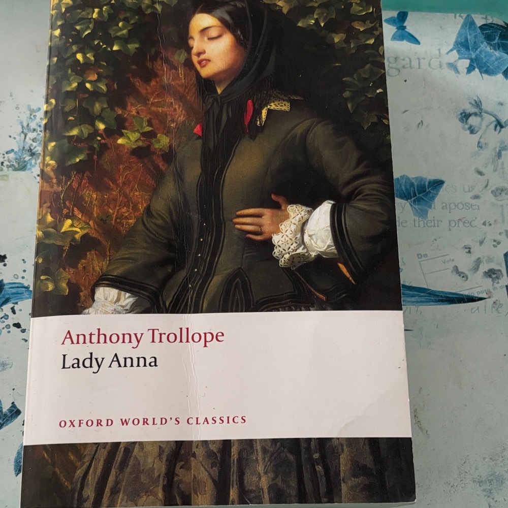 Oxford World's Classics 'Lady Anna' Book by Anthony Trollope,